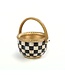 MACKENZIE CHILDS Courtly Check Small Basket