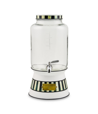 MACKENZIE CHILDS Spectator Galvanized Beverage Dispenser