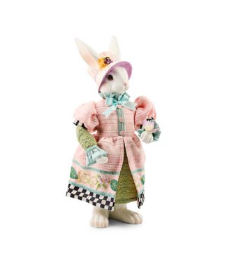 MACKENZIE CHILDS Frolic Spring Mrs. Rabbit