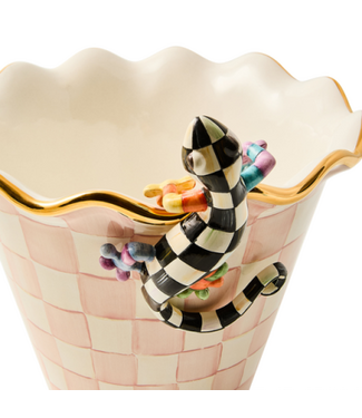 MACKENZIE CHILDS Gecko Pot Climber