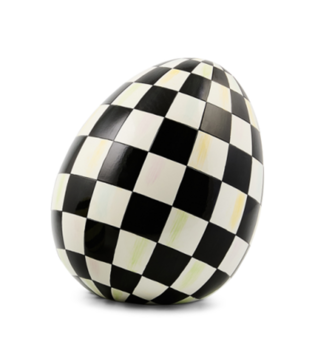 MACKENZIE CHILDS Check Small Egg
