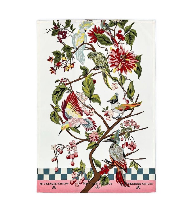 MACKENZIE CHILDS Birdsong Dish Towel