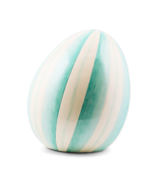 MACKENZIE CHILDS Stripe Medium Egg