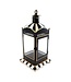 MACKENZIE CHILDS Courtly Stripe Large Candle Lantern