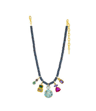 TOVA Maritess Necklace in Midnight Express
