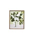 22" White Flowers in Vase Framed Print