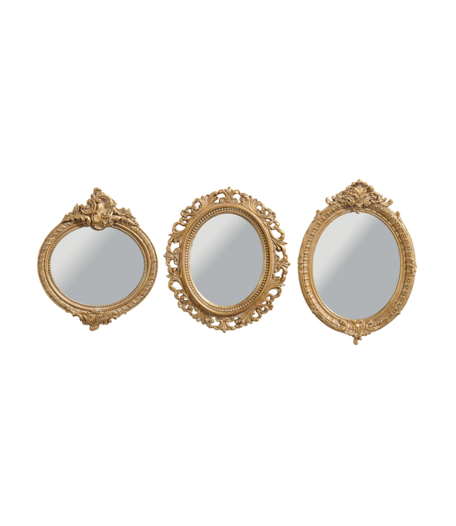 Vintage Gold Mirror - Sold Individually