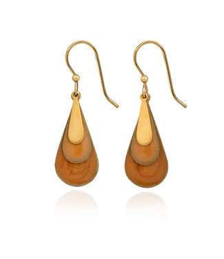 SILVER FOREST Lovely Layered Tears Earrings