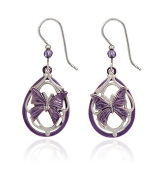 SILVER FOREST Butterfly in Shapes Earrings