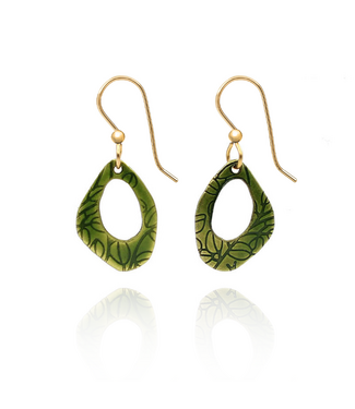 SILVER FOREST Organic Shapes & Leaves Earrings