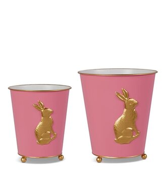 Pink Bunny Cache Pots