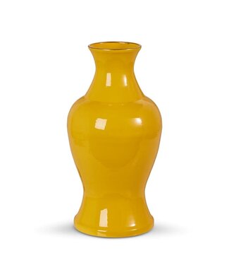 12” Yellow Vase