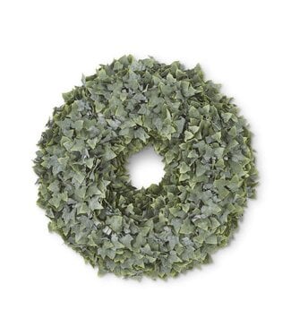 22 Inch Real Touch Powdered English Ivy Wreath