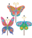 THE ROUND TOP COLLECTION Blooming Butterflies - Sold Individaully
