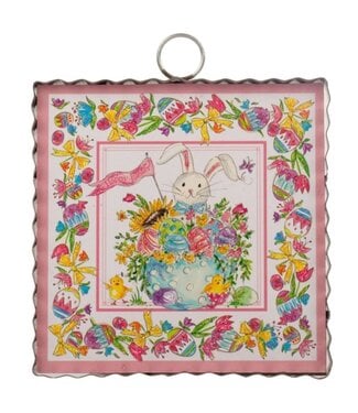 THE ROUND TOP COLLECTION Mini Bunny & Chick's Galore Print