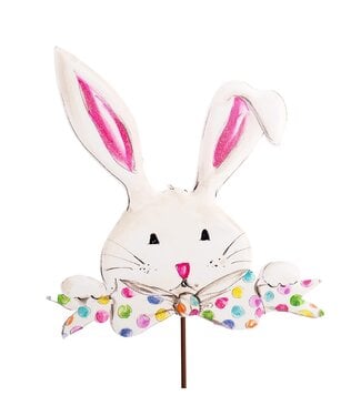 THE ROUND TOP COLLECTION Beck's Bowtie Bunny Stake