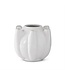 White Stoneware 7 Openings Tulipiere Vases - Sold Individually
