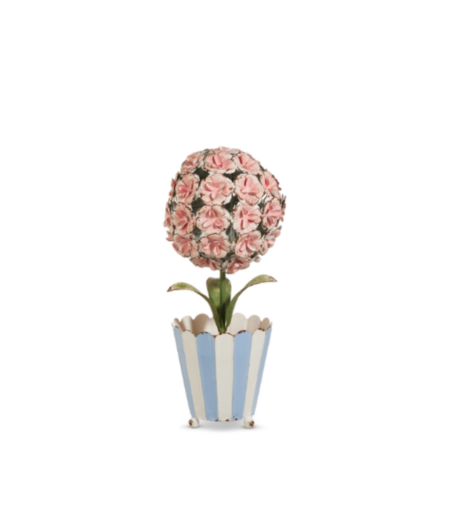 15" Hydrangea Metal Topiaries - Sold Individually