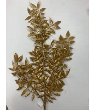 Glitter White Ash Spray Gold