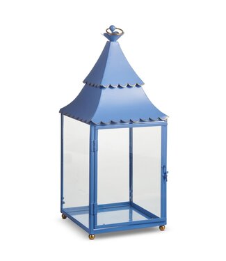 18.5" Dark Blue Lantern