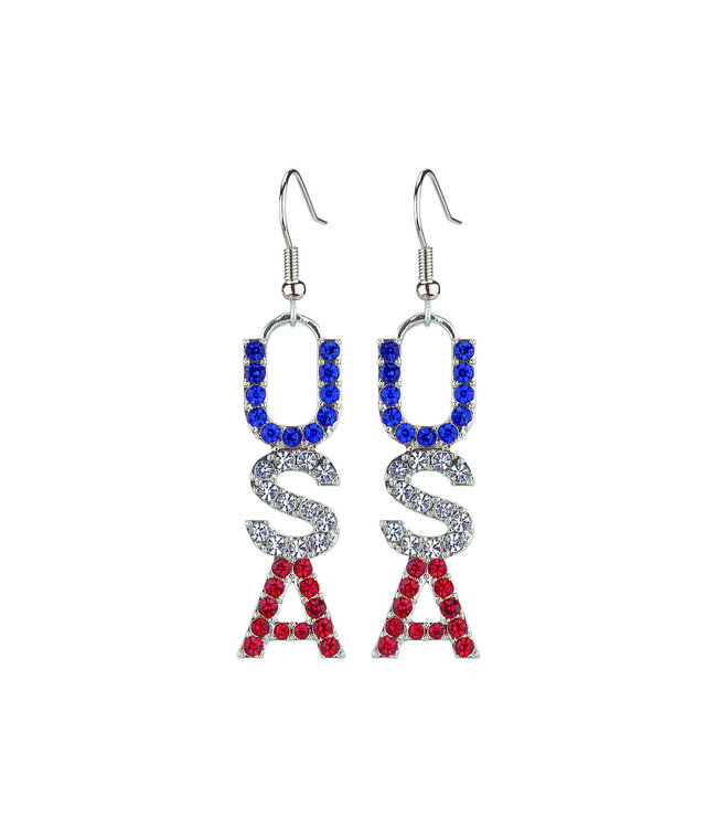 USA Earrings - Sold Individually