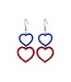 USA Earrings - Sold Individually