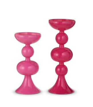Shade of Pink Candle Holder - Sold Individually