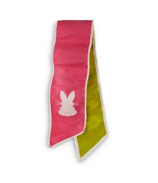 54" Bunny Wired Wreath Sash