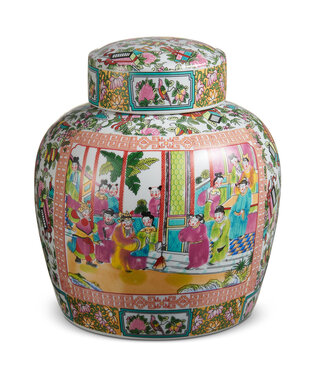9.5" Citrus Grove Round Jar