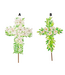 THE ROUND TOP COLLECTION Blooming Crosses - Sold Individually