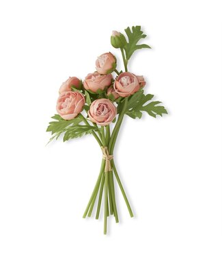 15 Inch Real Touch Ranunculus Bundle
