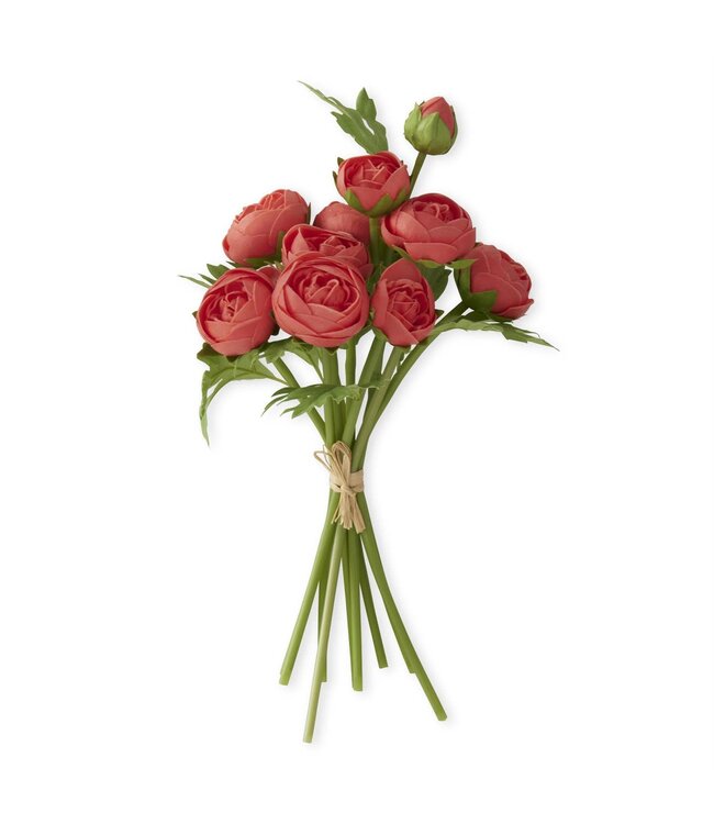 15 Inch Real Touch Ranunculus Bundle