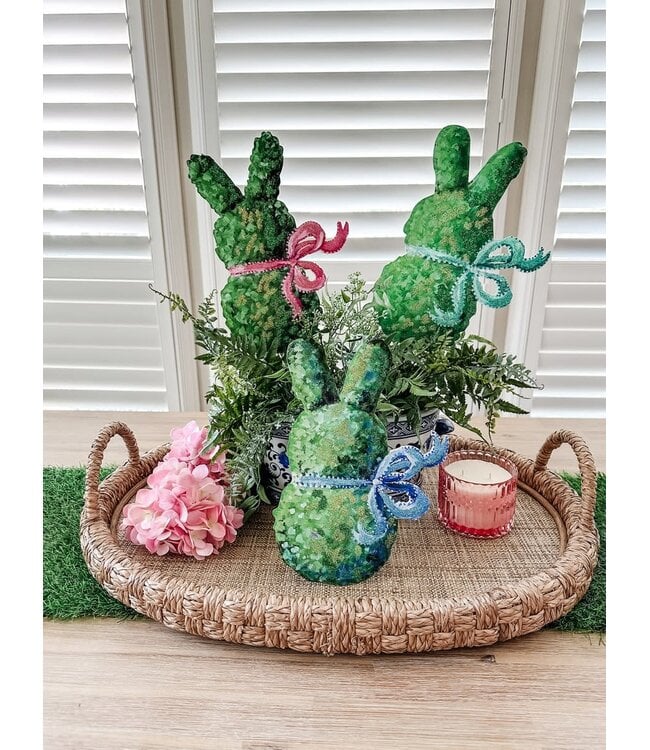 THE ROUND TOP COLLECTION Boxwood Bunnies - Sold Individually