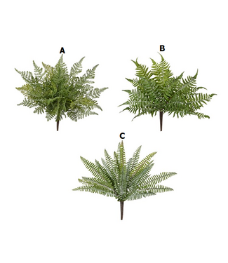 16” Fern Bush - Sold Individually