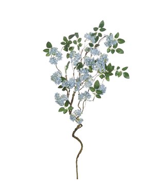 41" Blue Blossom Branch