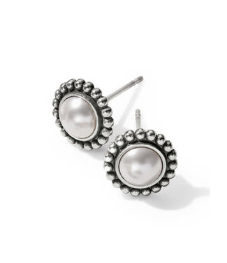 BRIGHTON Luster Mini Post Earrings - Pearl