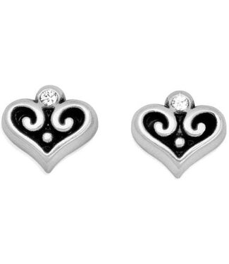 BRIGHTON Alcazar Heart Mini Post Earrings