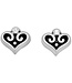 BRIGHTON Alcazar Heart Mini Post Earrings