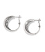 BRIGHTON Pretty Tough Arch Hoop Earrings