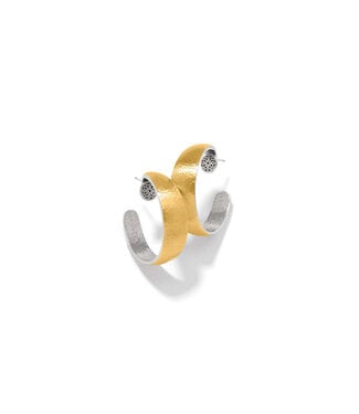 BRIGHTON Ferrara Entrata Moon Small Hoop Earrings