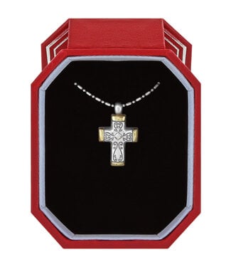 BRIGHTON Venezia Petite Cross Necklace Gift Box