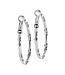 BRIGHTON Oval Hoop Charm Earrings