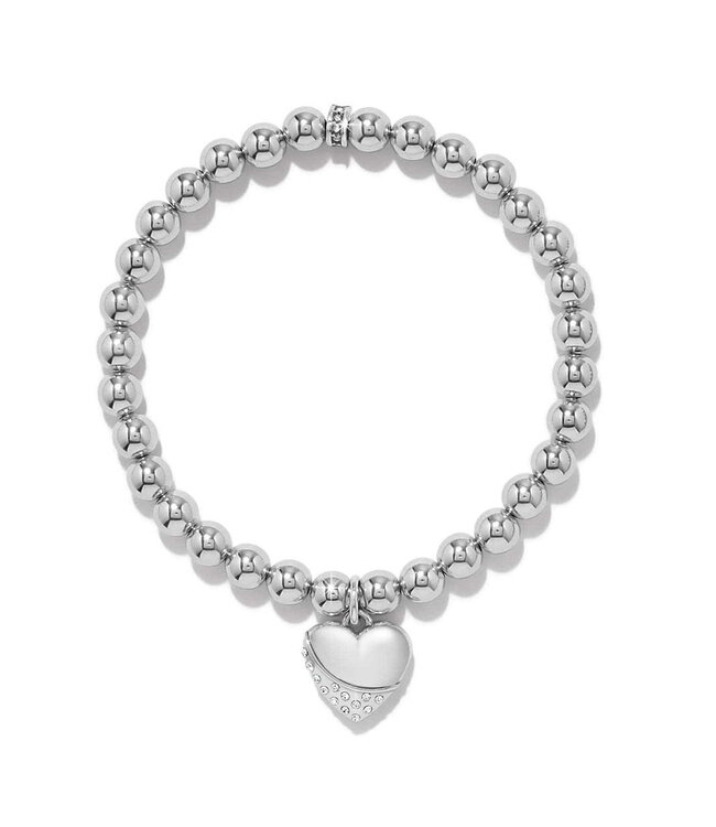 BRIGHTON Meridian Petite Wave Heart Stretch Bracelet