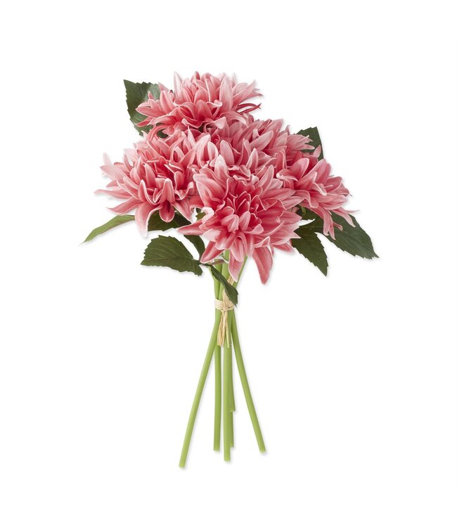 12 Inch Real Touch Dahlia Bundle
