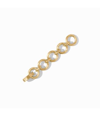 JULIE VOS Hammered Link Extender Gold 3 inch