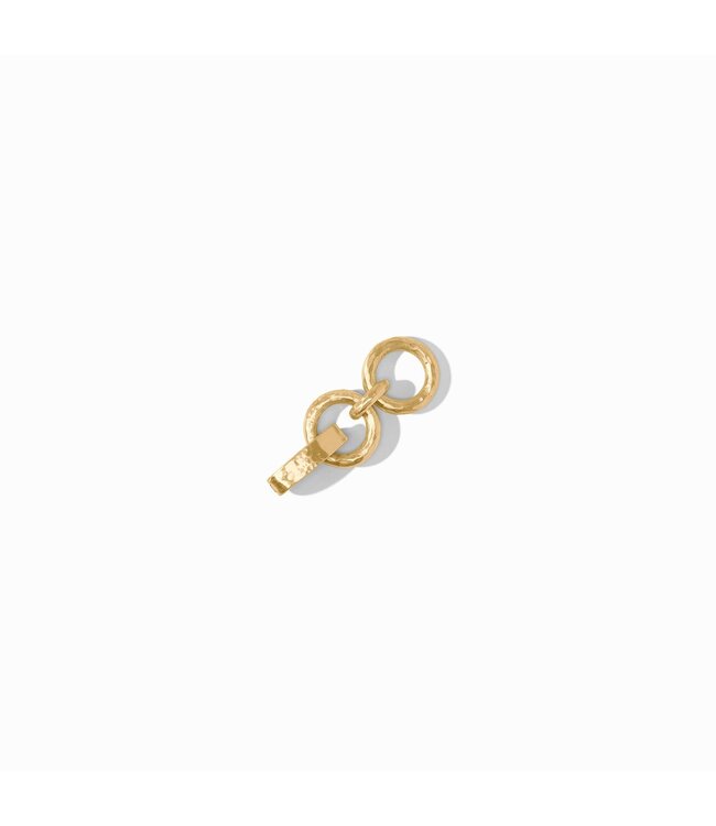JULIE VOS Hammered Link Extender Gold 1 inch