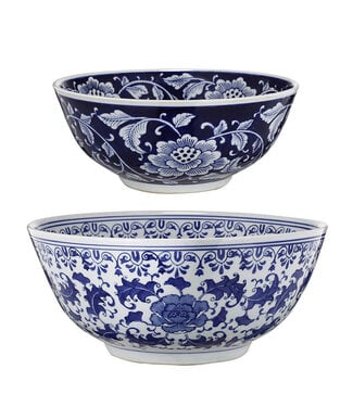 Porcelain Aline Decorative Bowl - Sold Individually