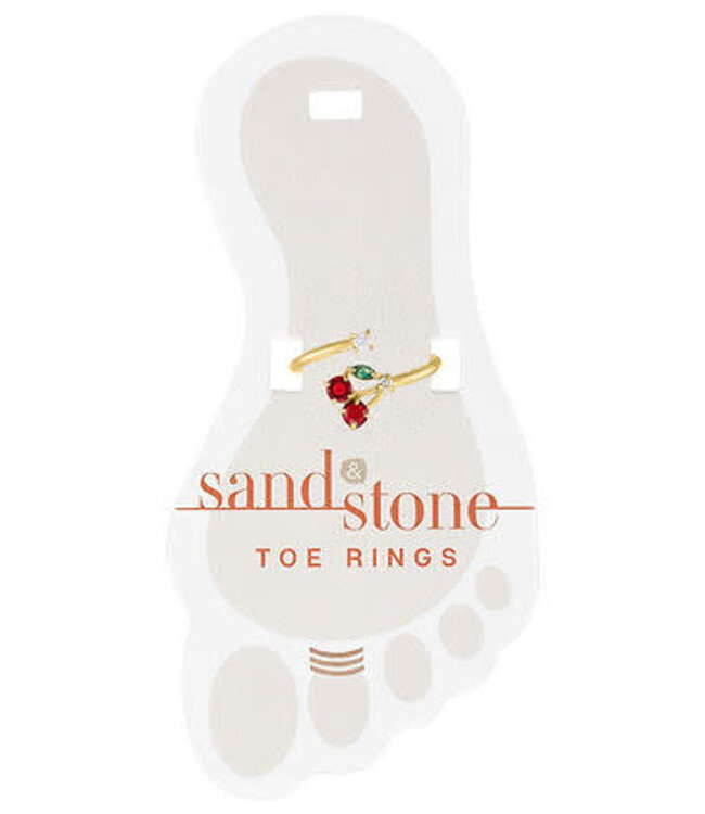 Sand & Stone Toe Ring