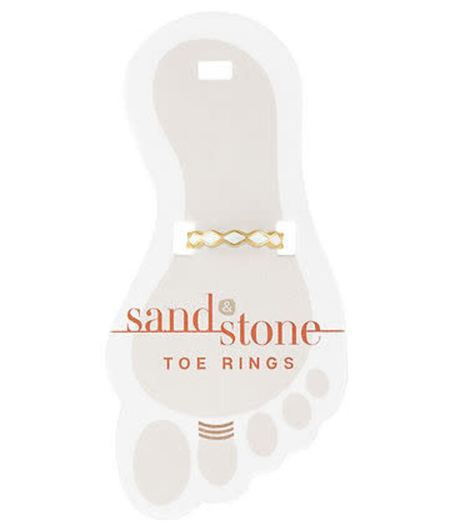 Sand & Stone Toe Ring