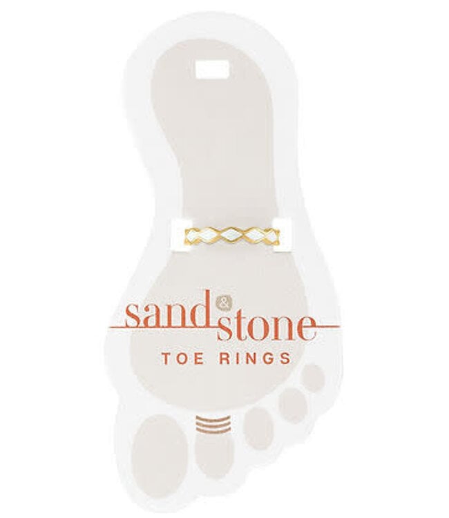 Sand & Stone Toe Ring